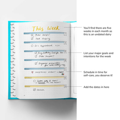 The Positive Bullet Diary - New Edition