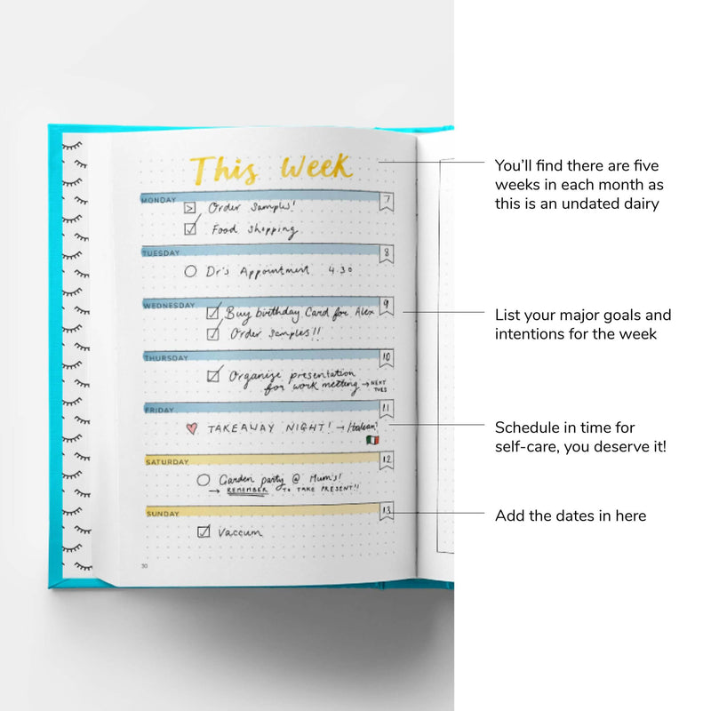 The Positive Bullet Diary - New Edition