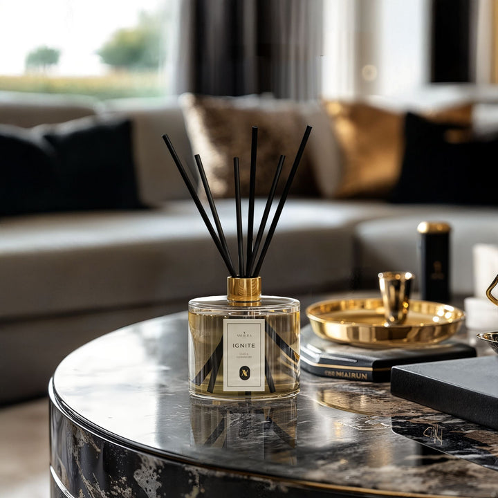 Ignite Luxury Oud & Geranium Reed Diffuser