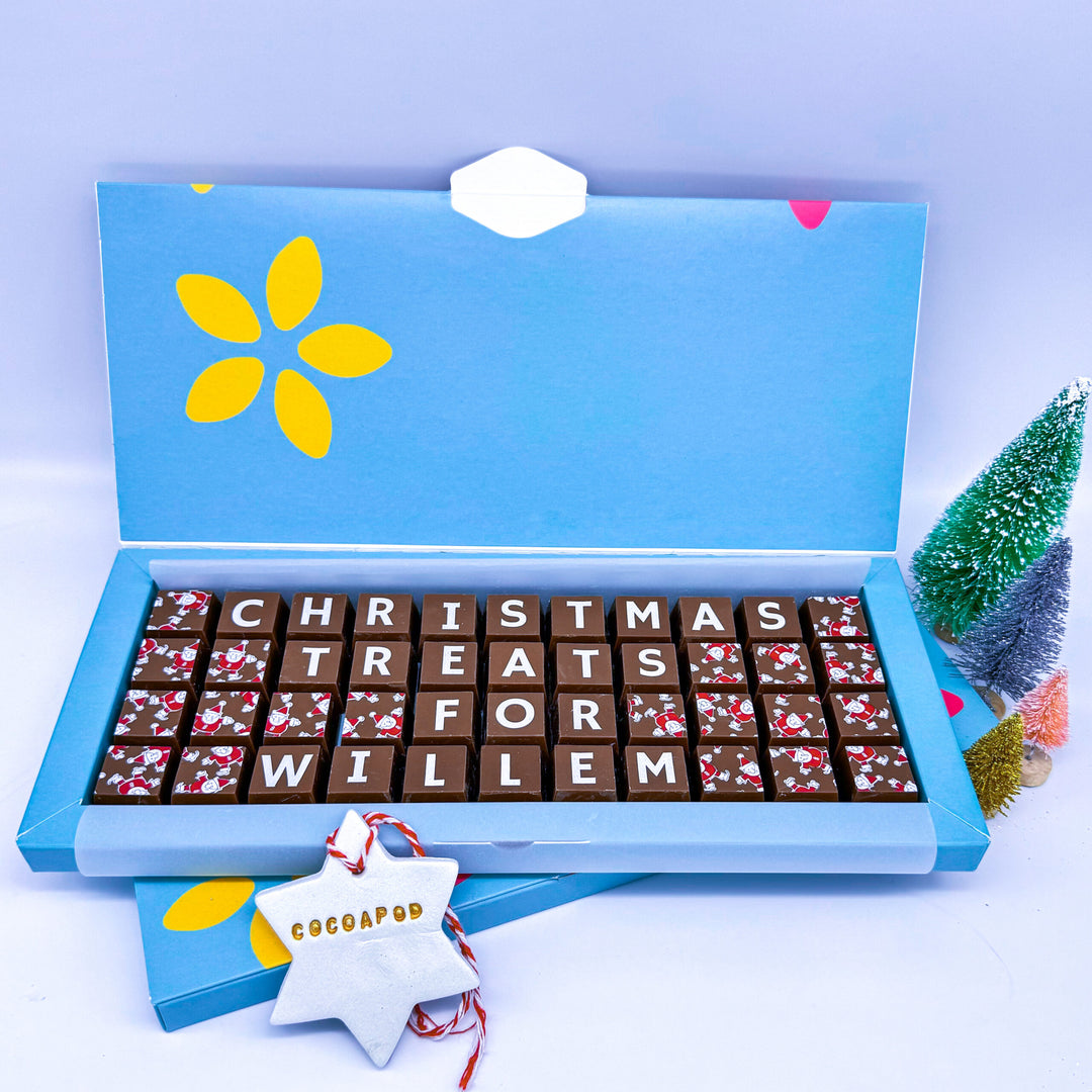 Festive Christmas Chocolate Treat Box