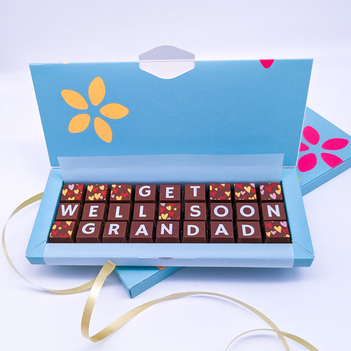 Personalised Get Well Soon Chocolates