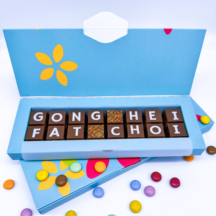 Personalised Chinese New Year Chocolate Gift