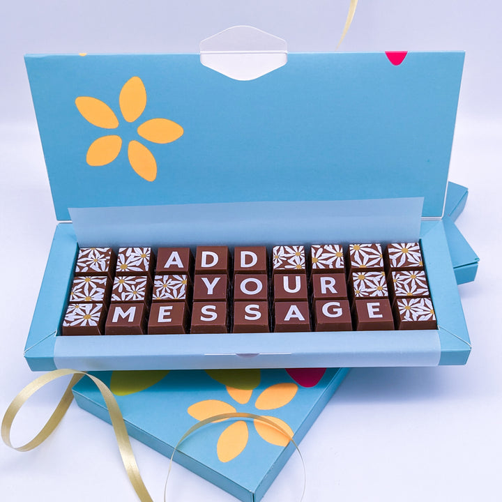 Personalised Belgian Chocolate Message Box