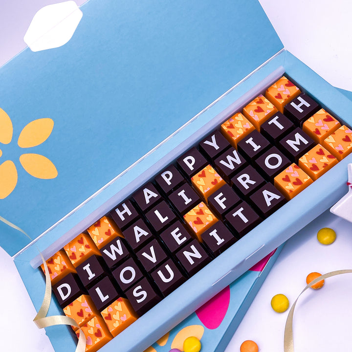 Personalised Diwali Chocolate Box