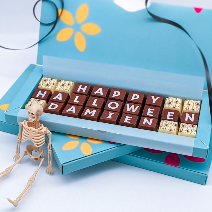 Personalised Handmade Halloween Chocolates