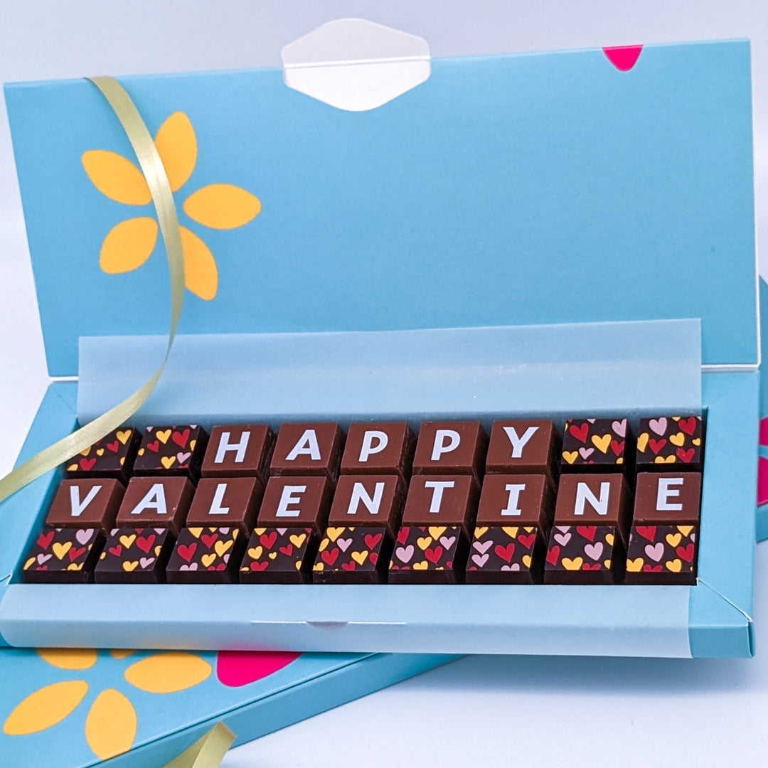 Personalised Chocolate Message Box