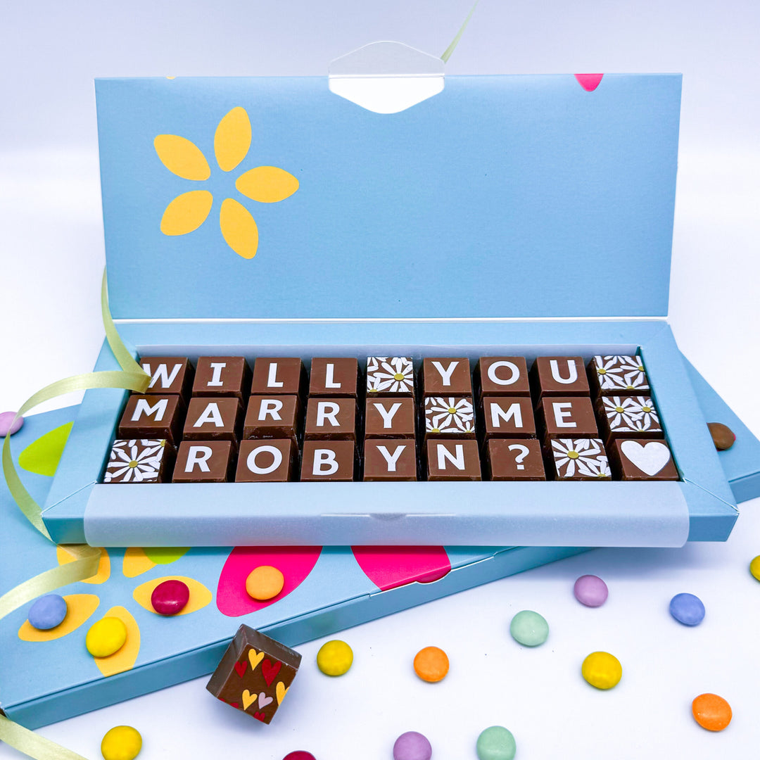Will You Marry Me? Chocolate Proposal Box
