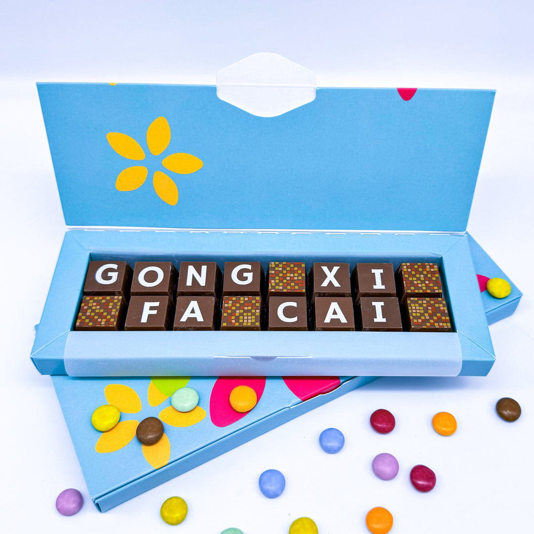 Personalised Chinese New Year Chocolate Gift