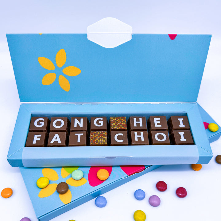 Personalised Chinese New Year Chocolate Gift