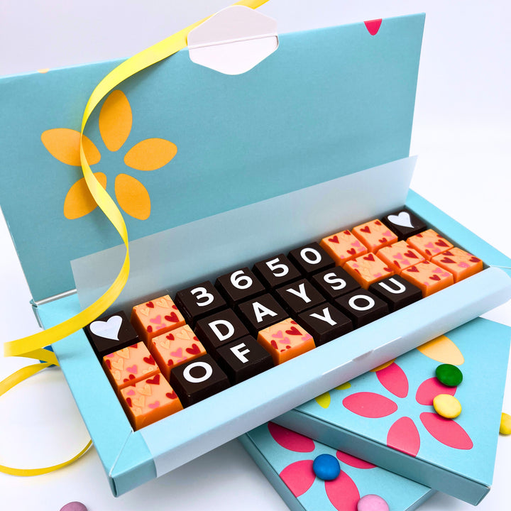 Personalised Milestone Chocolate Box