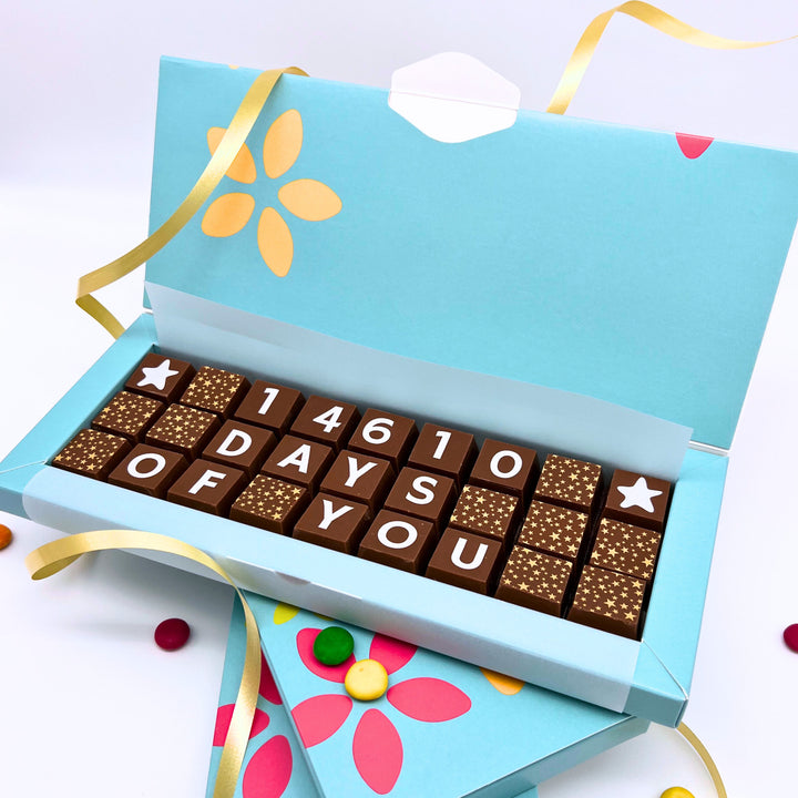 Personalised Milestone Chocolate Box