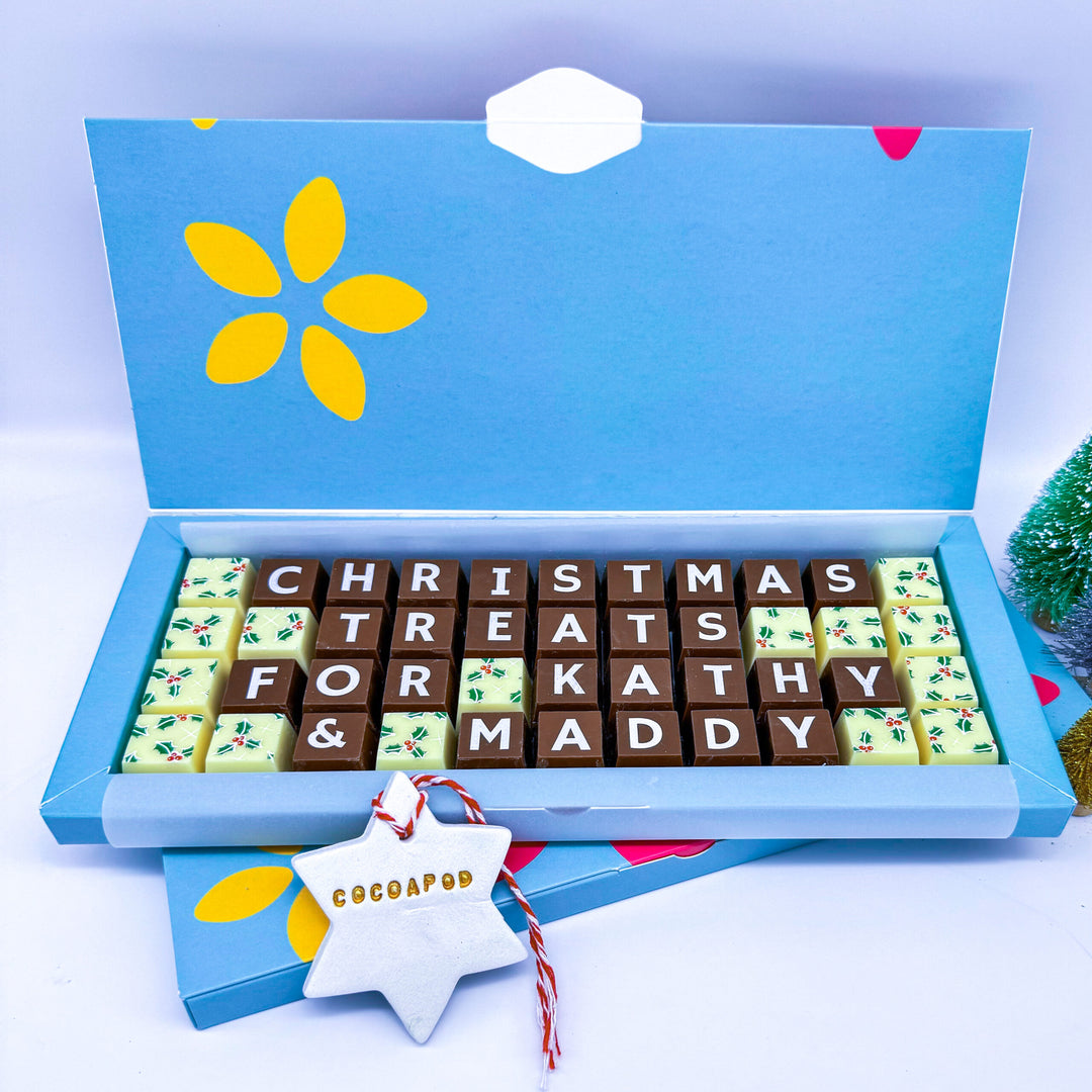 Festive Christmas Chocolate Treat Box