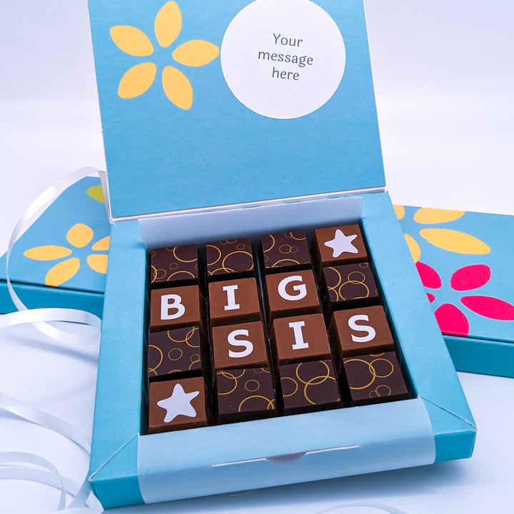 Personalised Sister Message Chocolates