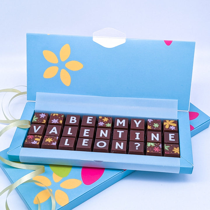 Personalised Valentine’s Chocolate Gift Box