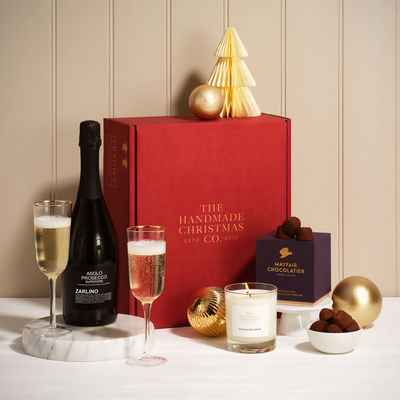 Candle, Truffles & Prosecco Gift Box