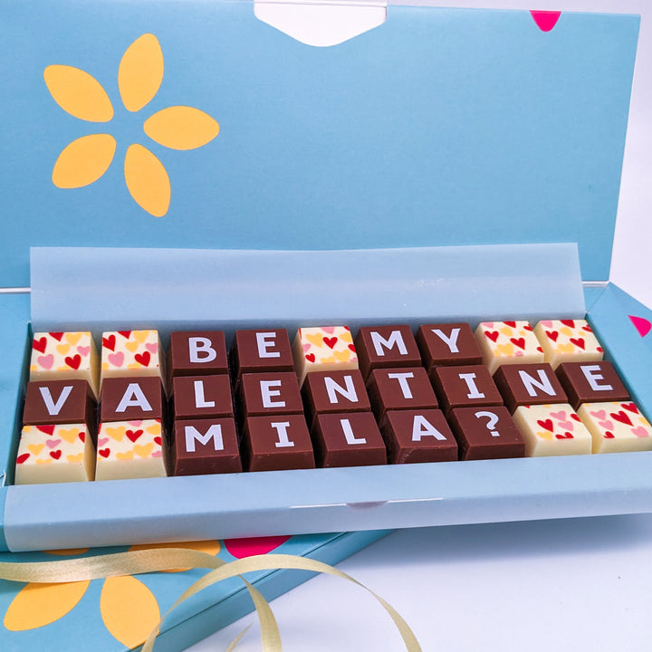 Personalised Valentine’s Chocolate Gift Box