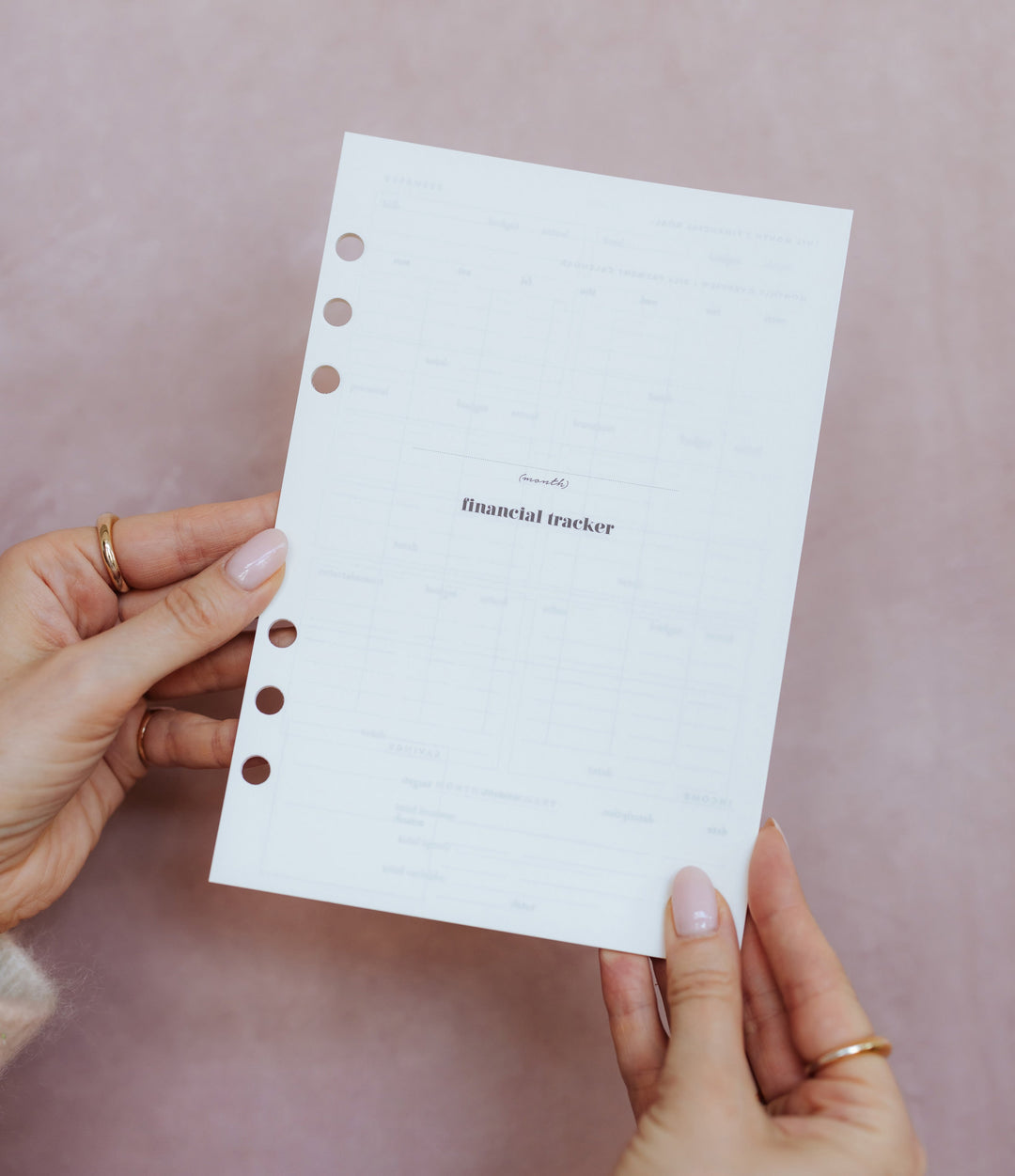 Financial Tracker Pack