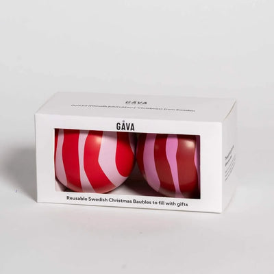 Scandinavian Chocolate Bauble Duo