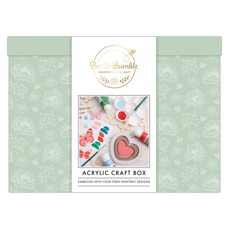 Bee & Bumble Acrylic Craft Box