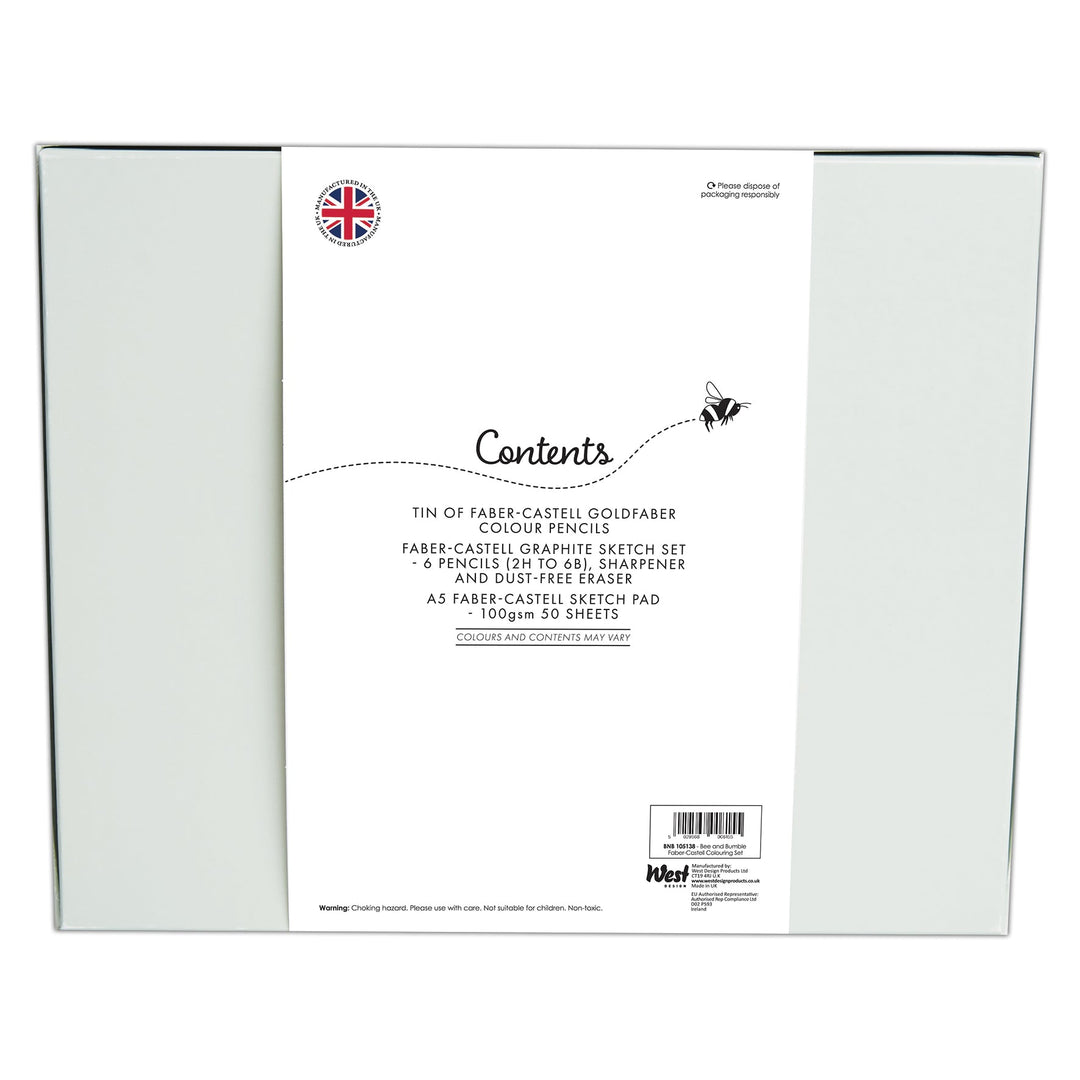 Bee & Bumble Colouring Set with Sketch Pad
