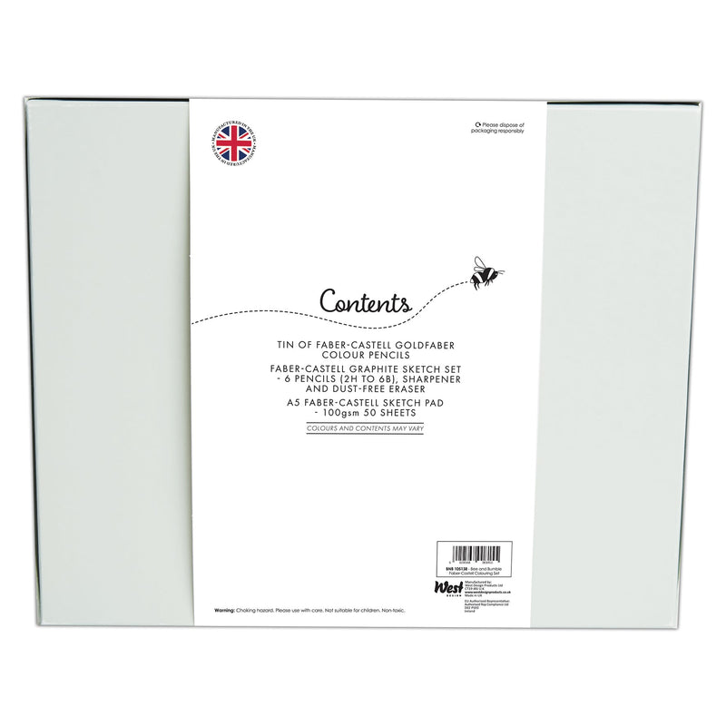 Bee & Bumble Colouring Set with Sketch Pad
