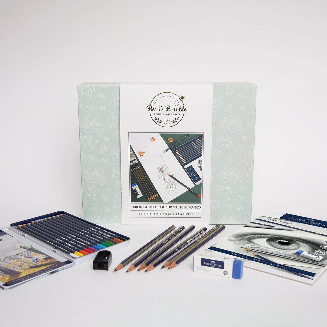 Bee & Bumble Colouring Set with Sketch Pad