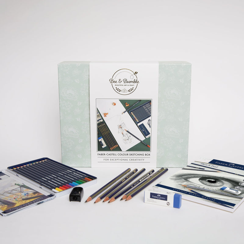 Bee & Bumble Colouring Set with Sketch Pad