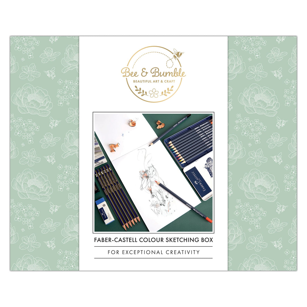 Bee & Bumble Colouring Set with Sketch Pad