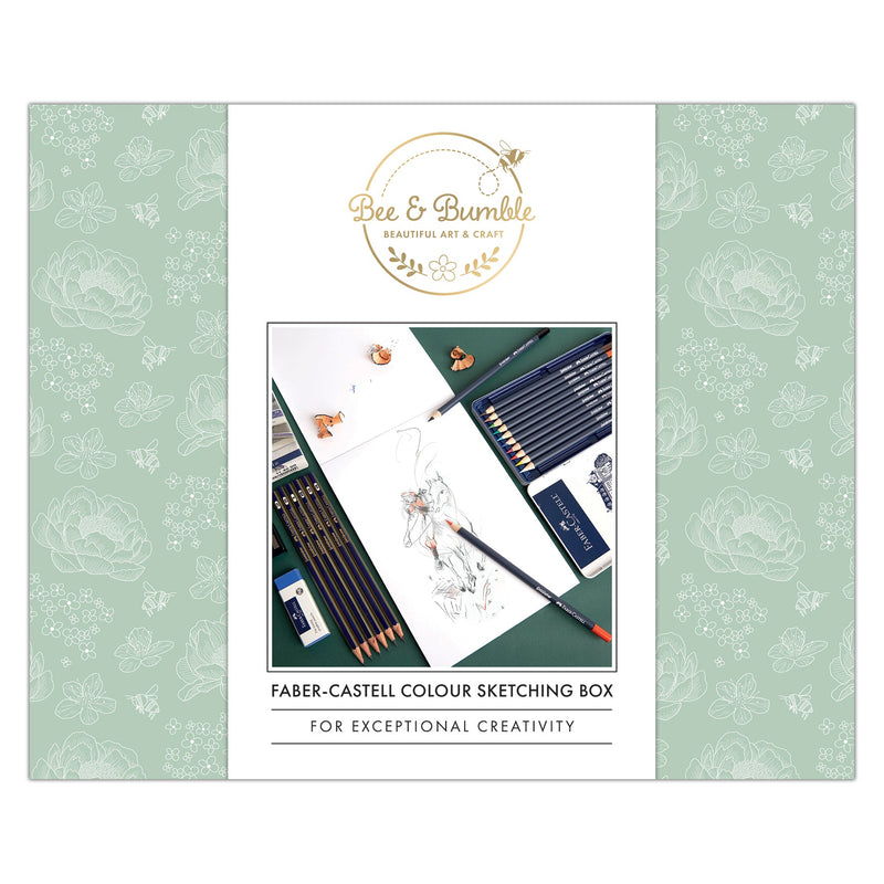 Bee & Bumble Colouring Set with Sketch Pad