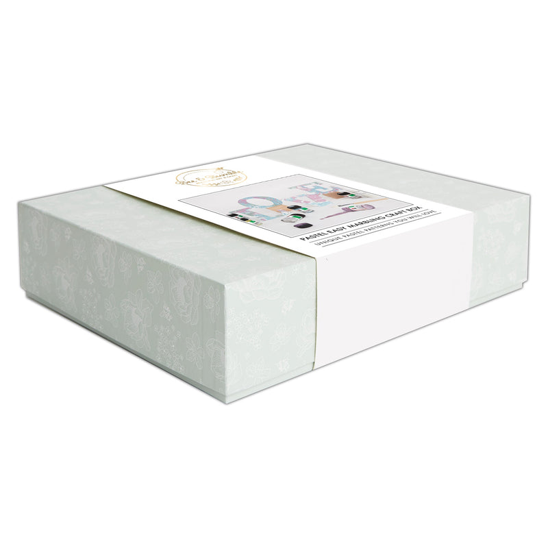 Bee & Bumble Easy Marbling Paint Kit - Pastel, Use On A Variety Of Mediums To Create Marbling Effect, Simply Apply A Few Drops To Water, Create A Pattern And Dip, Mix Colours For Exciting Effect