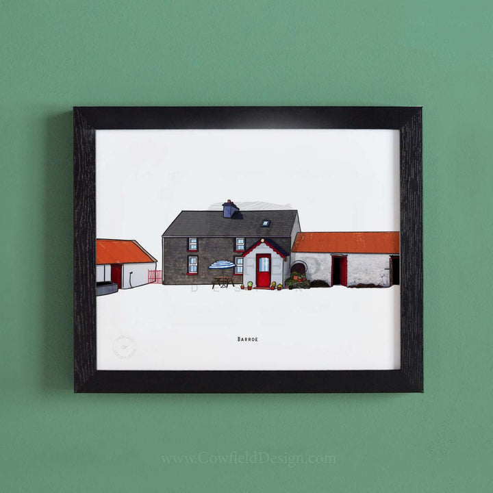 Personalised House Illustration Print