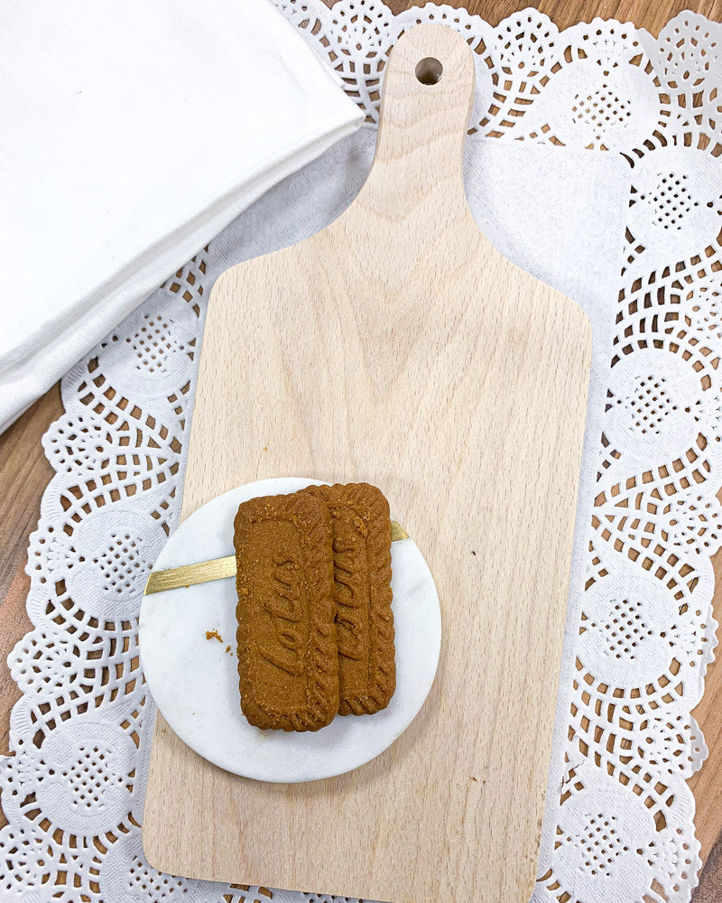 Bea Biscoff - Dark chocolate and Biscoff brownies