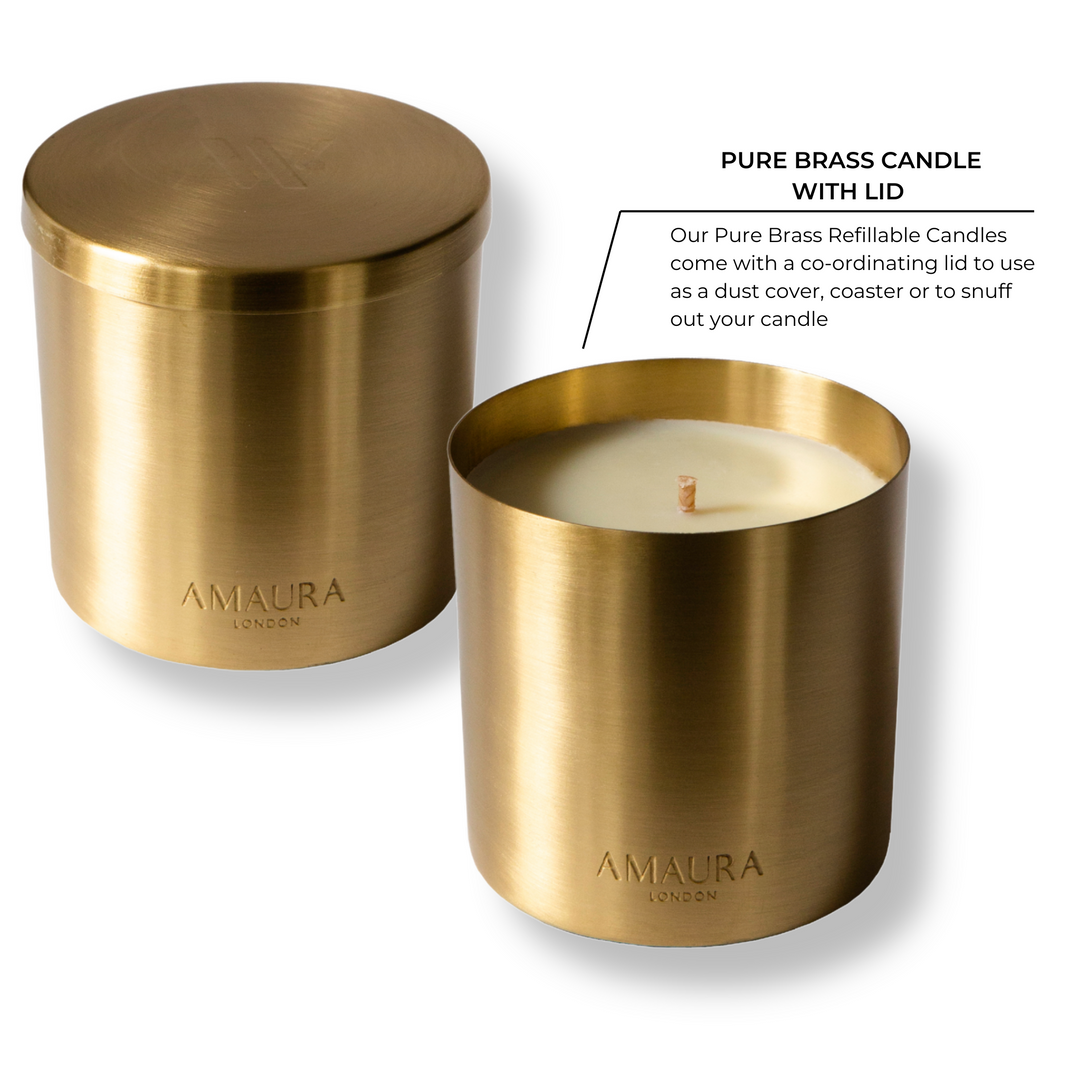 Gratitude Luxury Candle – Rock Rose & Sandalwood