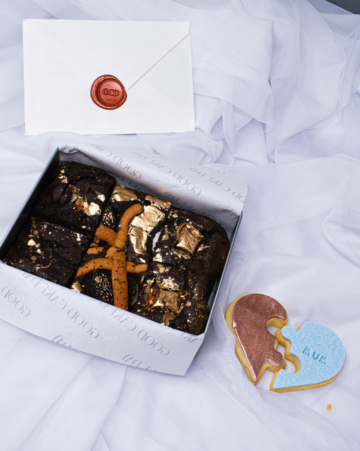 Brownie Puzzle Heart Gift Box for Mum