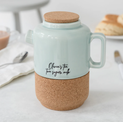 Personalised Ceramic Tea For Two