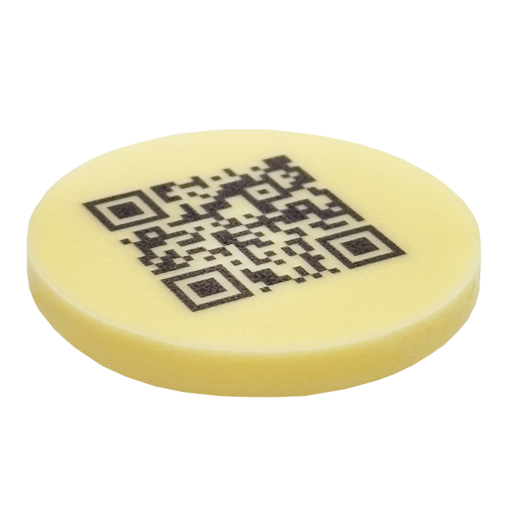 Personalised White Chocolate Corporate Toppers