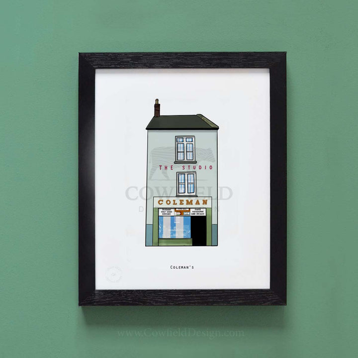 Personalised House Illustration Print