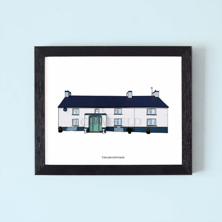 Personalised House Illustration Print