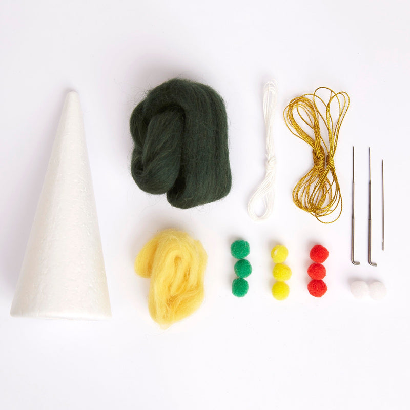 Simply Make Christmas Tree Felting Kit