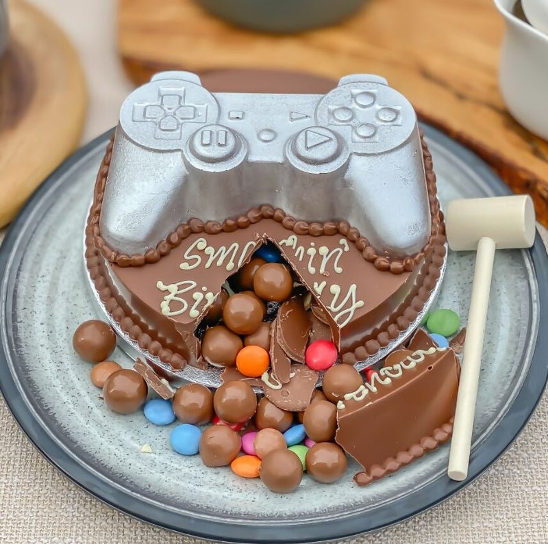 Mini Gamer Smash Cake