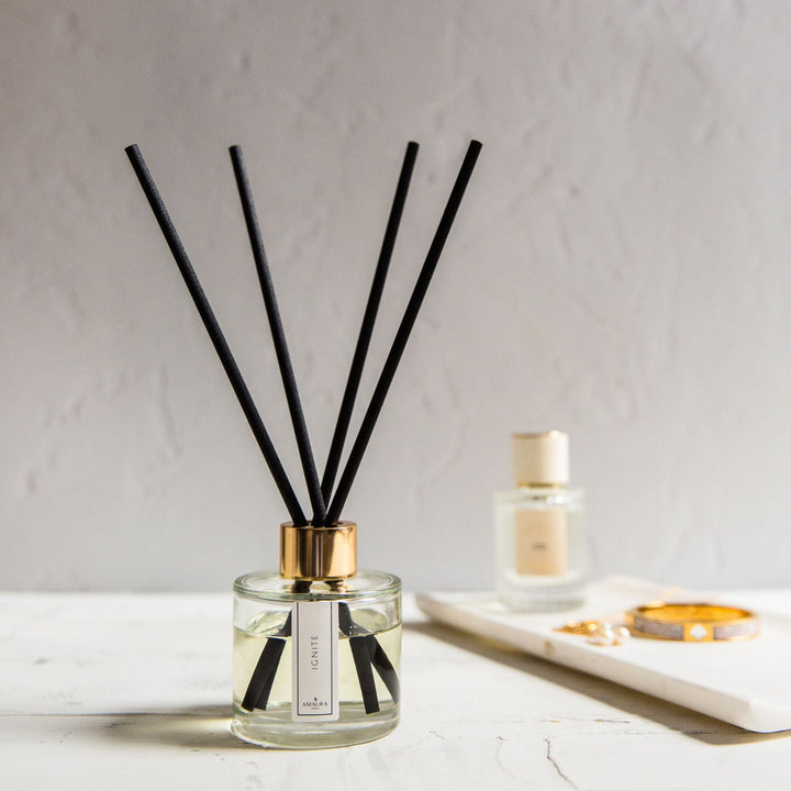 Ignite Luxury Oud & Geranium Reed Diffuser