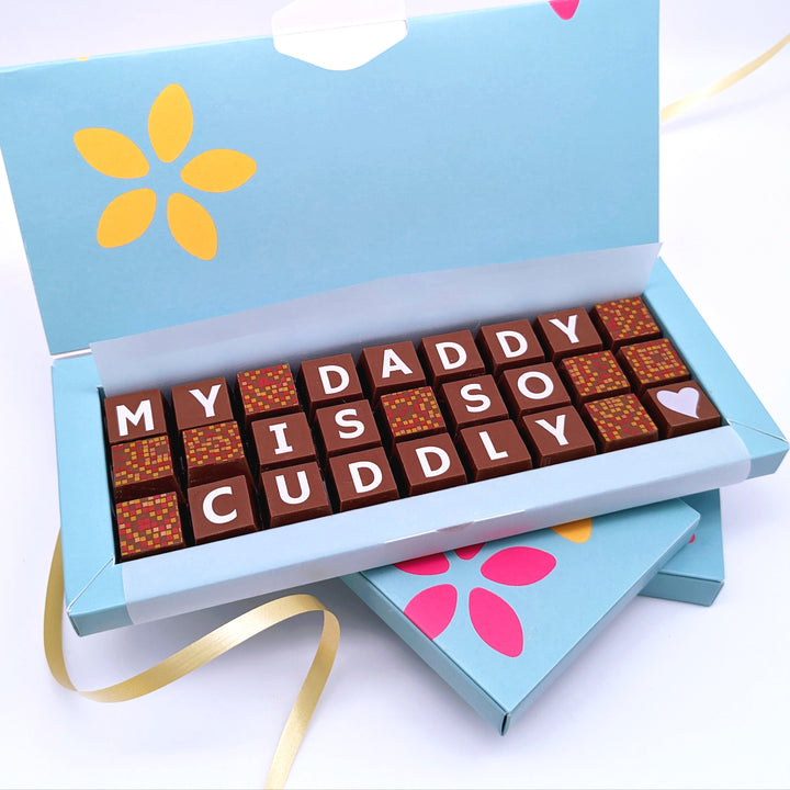 Personalised Chocolate Gift for Dad
