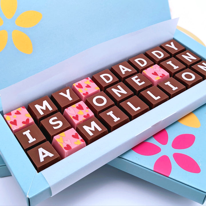 Personalised Chocolate Gift for Dad