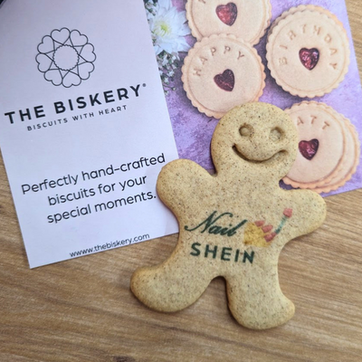 Branded Gingerbread Men Biscuits