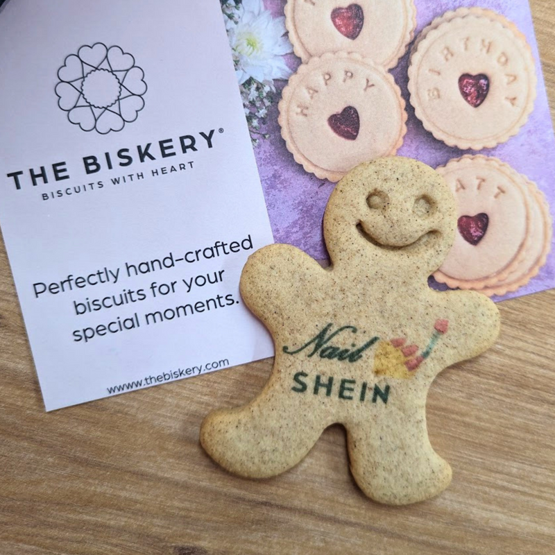 Branded Gingerbread Men Biscuits