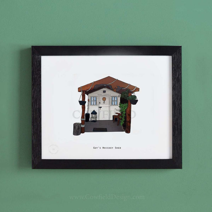 Personalised House Illustration Print