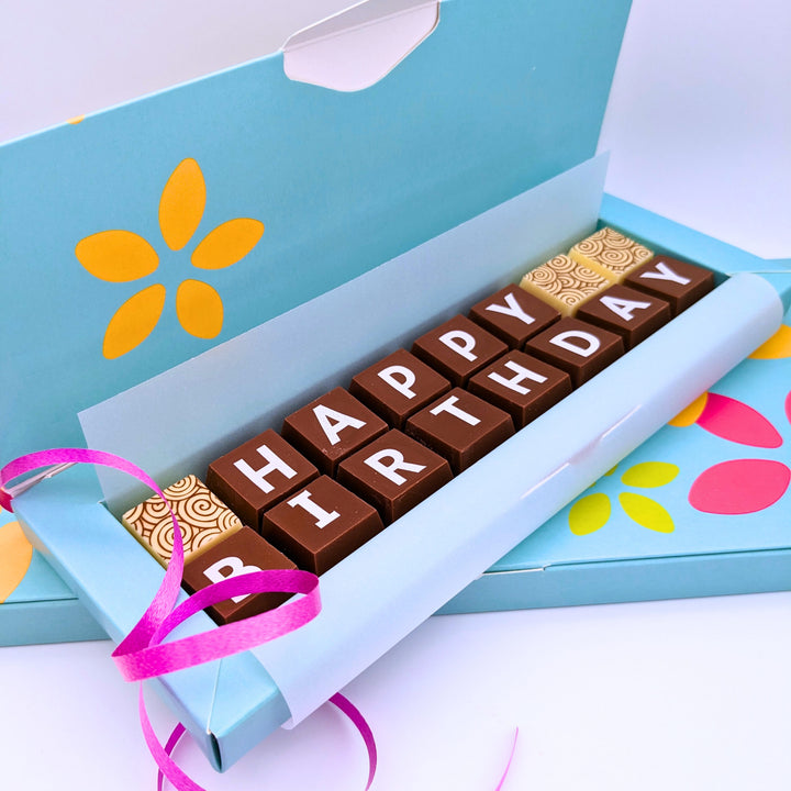 Luxury Belgian Birthday Chocolate Box