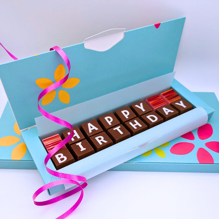 Luxury Belgian Birthday Chocolate Box