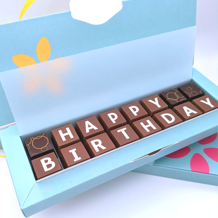 Luxury Belgian Birthday Chocolate Box