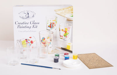 Creative Candle Votives Glass Painting Kit